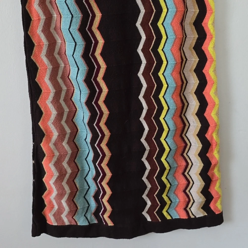 Missoni For Target Multicolor Zigzag Knit Dress Girls Medium
